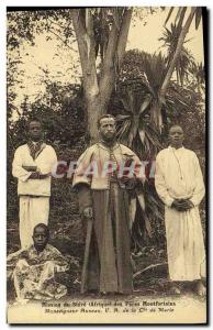 Old Postcard Negro Male black Shire Africa Mission of the Fathers Montfort Mo...