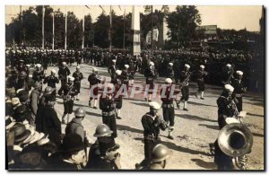 Old Postcard The Paris celebrations of Victory parade July 14, 1919 The Sailo...