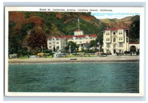 c1915-20's Hotel St. Catherine, Avalong Catalina Island, Californa Postcard F89E