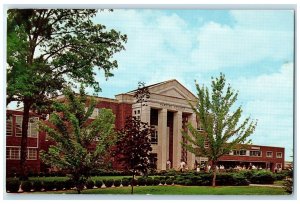 c1960s Heart Of Harding Administration Building Searcy Arkansas AR Tree Postcard