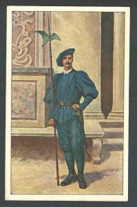 1954 PPC* Vatican City Guard In Standard Garb Used