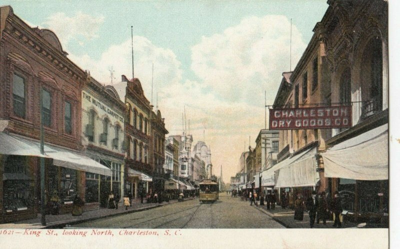 CHARLESTON , South Carolina ,1900-10s ; King Street