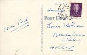 aruba, N.W.I., SANTA CRUZ, Giant Rocks (1951) Postcard