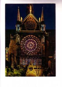 Night View, Notre Dame, Paris, France, IRIS