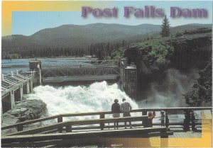 Post Falls Dam Idaho Seven Miles West of Coeur d'Alene 4 by 6