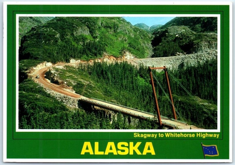 Postcard - Skagway to Whitehorse Highway - Alaska