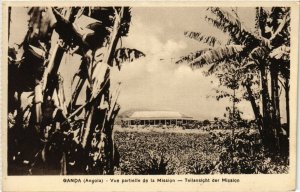 PC CPA ANGOLA / PORTUGAL, GANDA, VUE PARTIELLE, Vintage Postcard (b21637)