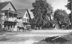 North Thetford VT D. M. Bond Store & Post Office Real Photo Postcard