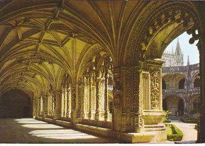 The Cloister Jeronimos Monastery Lisboa Portugal