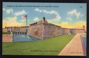 Florida ST. AUGUSTINE Castillo de San Marcos National Monument LINEN