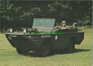 Military Postcard - Amphibious Jeep or 'Seep' Restored By Peter Gray RR11986