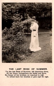 Lovers - The Last Rose of Summer - c1908