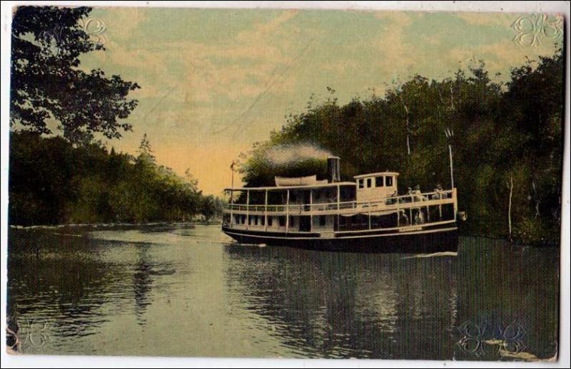 Steamer Clearwater, PM Massena NY