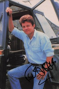 Frazer Hines Emmerdale RARE Hand Signed Cast Photo