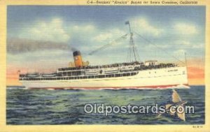 Steamer, Avalon, Santa Catalina, CA, CA USA Steam Ship Unused 