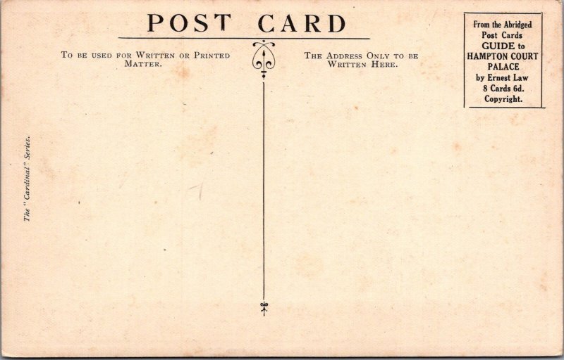 Middlesex Postcard - Hampton Court Palace, Queen's State Bedchamber SW17019