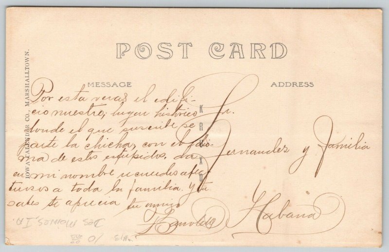 Des Moines IA~(Defunct) Highland Park College~Science-Arts Bldg (Gone)~RPPC