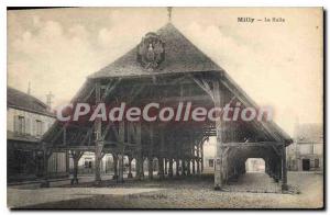 Postcard Old Milly La Halle