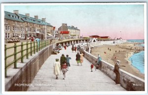 c1930s Porthcawl, Wales Promenade Seaside Resort Beach Boardwalk Hotels A359