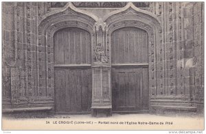 Portail Nord De l'Eglise Notre-Dame De Pitie, LE CROISIC (Loire Atlantique), ...