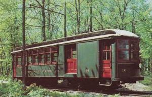 Combination Car at Trolley Museum CT CT, Connecticut