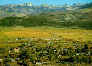 Colorado Ridgeway Aerial View