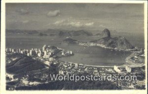 Real Photo Rio De Janeiro Brazil Unused 