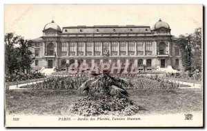 Paris Old Postcard Botanical Gardens L & # 39ancien Museum