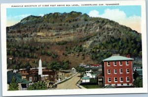 postcard Pinnacle Mountain Cumberland Gap Tennessee