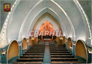 Postcard Modern Pirineu Catala Lleida Interior of church