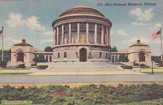 Illinois Chicago Elks National Memorial 1949