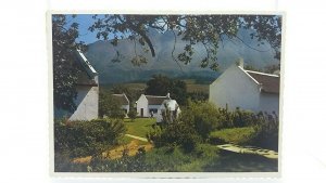 Vintage Postcard Swellendam Drostdy Village Cape Province South Africa