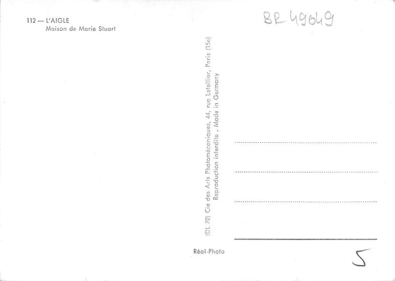 BR49049 L aigle maison de marie stuart      France