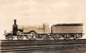 Lot 63 train railway usa stirling single great northern real photo