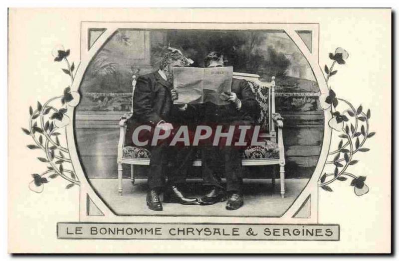 CPA Le bonhomme Chrysale & Sergines 