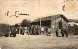 CPA Militaire Toul - Entrée du 156e Régiment de Ligne (90446)