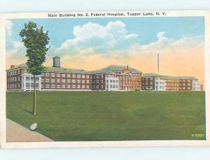 W-Border HOSPITAL SCENE Adirondacks - Tupper Lake New York NY d5859