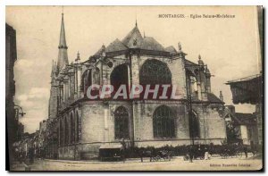 Old Postcard Montargis Eglise Sainte Madeleine