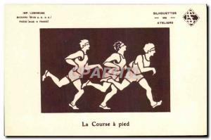 Old Postcard Athletics Race walking