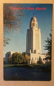 VINTAGE POSTCARD UNUSED STATE CAPITOL, LINCOLN, NEBRASKA