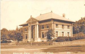 Whitinsville MA National Bank Eastern Illustrating RPPC Postcard