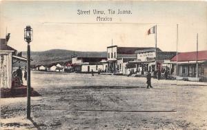 E27/ Tijuana Mexico Postcard c1910 Ten Foldout Images Custom House Savin Store+