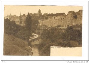 Vue Prise A Clausen, Luxembourg, 1900-1910s