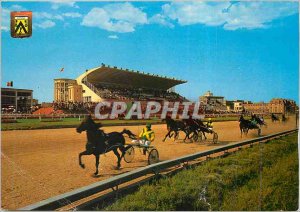 Modern Postcard Oostende Hippodroom Wellington Equestrian Horses