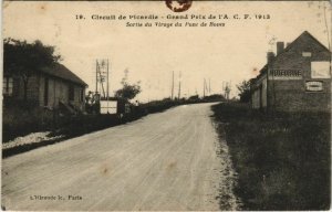 CPA Circuit de Picardie BOVES Sortie du virage (25522)