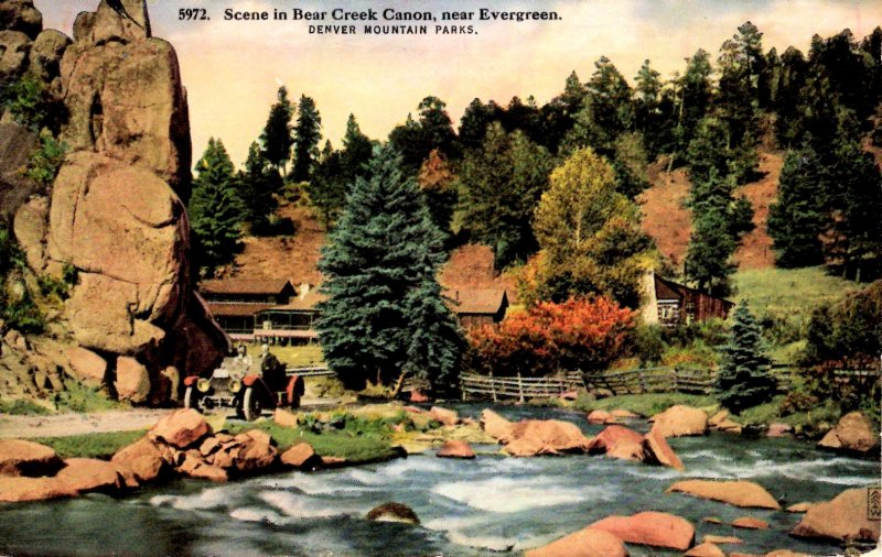 Colorado - Bear Creek Canyon, near Evergreen - in 1919