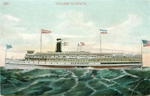 Steamship Plymouth, A.C. Bosselman No. 8221