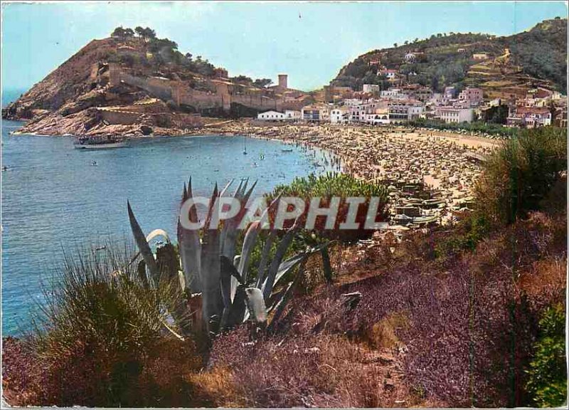 Postcard Modern Tossa de Mar. Costa Brava