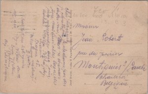 Czech Republic Luzec nad Vltavou, Stred Obce Lužec Vintage Postcard C146