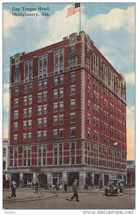 Exterior,  Gay-Teague Hotel,  Montgomery,  Alabama,  00-10s